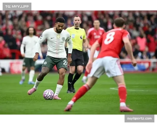 切尔西进攻三区进入次数55次，但禁区内射门占比不足50%